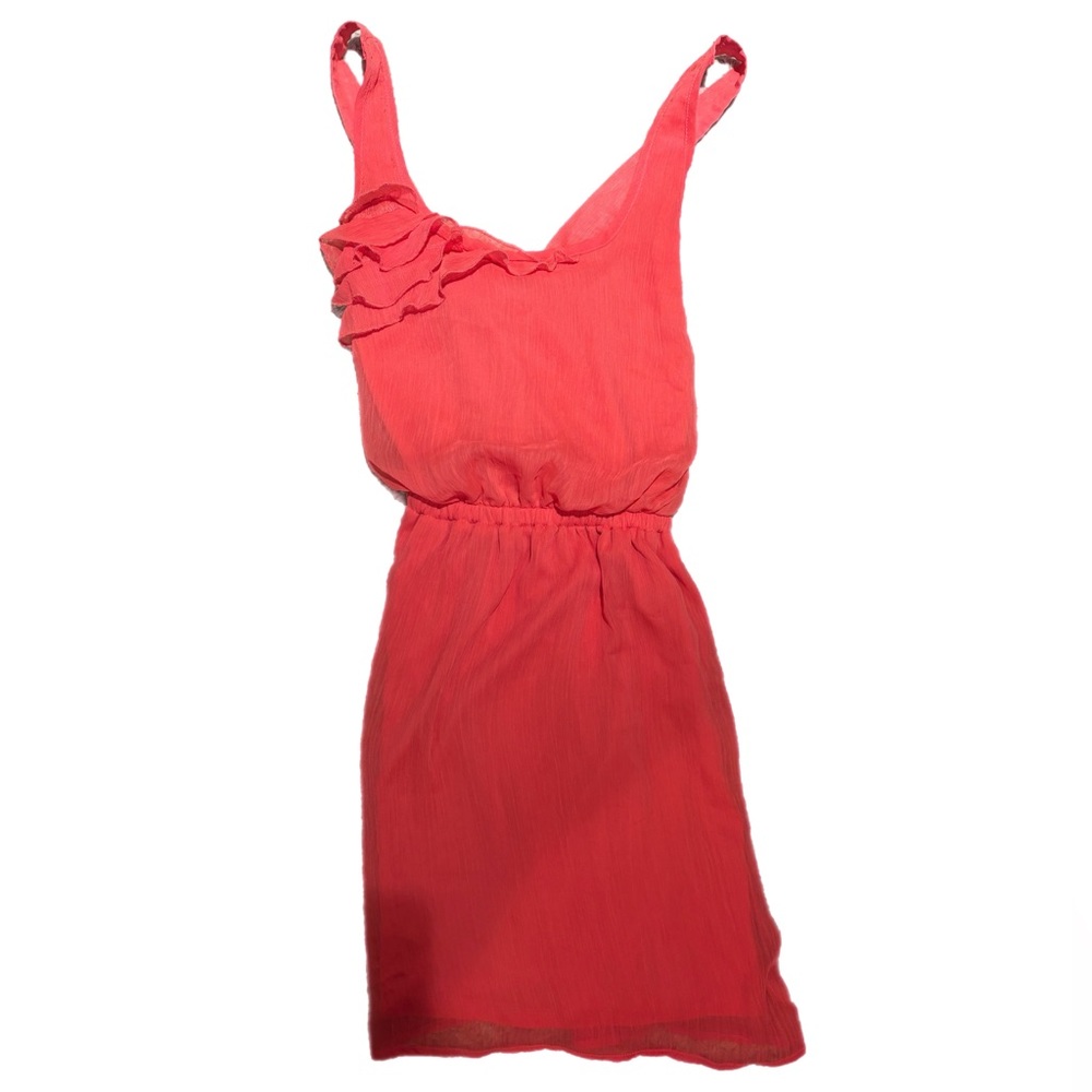 Coral Short Summer Dress size S